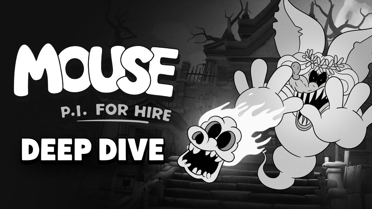 MOUSE: P.I. For Hire is a hand-crafted game like you've never experienced! In this Deep Dive, hear directly from our team on the game's hand-drawn visuals, noir-fueled detective story, explosive combat & more. Watch the full documentary on YouTube now!