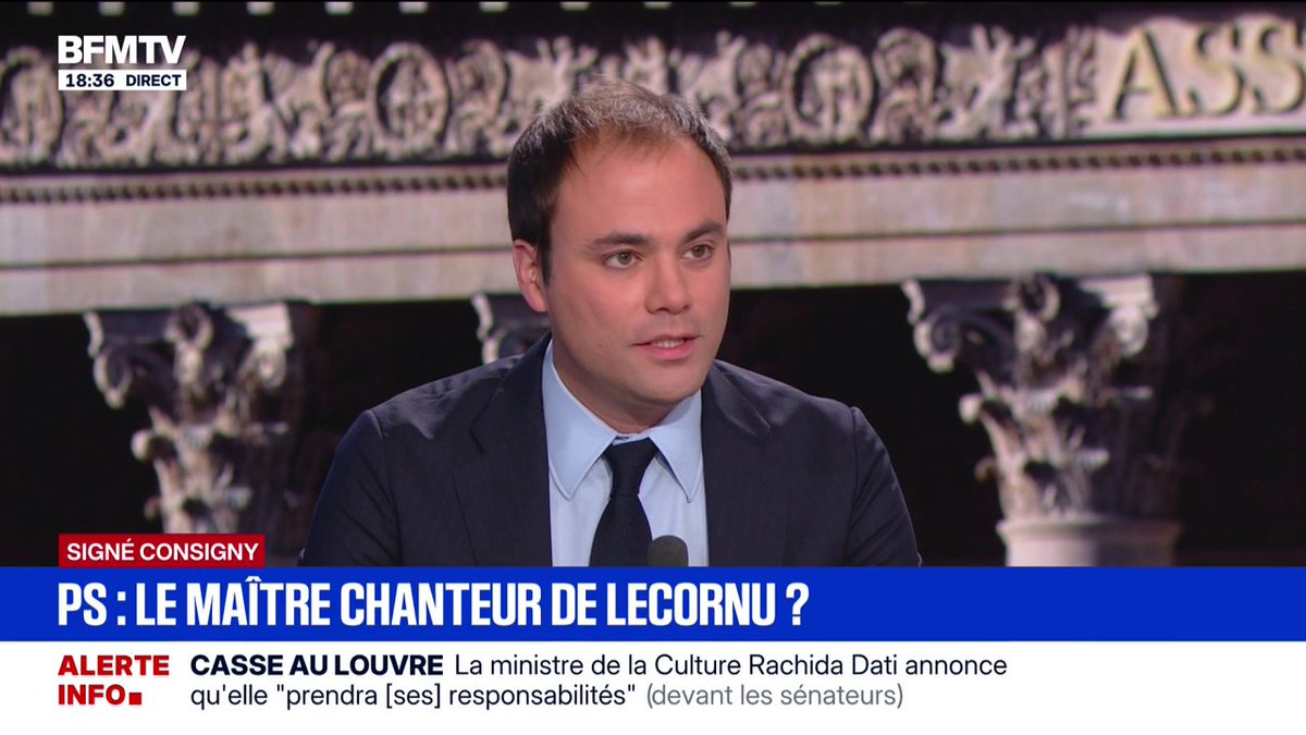 SIGNÉ CONSIGNY - "Je le trouve extrêmement dangereux. Pour moi c'est un idéologue" L'avocat Charles Consigny charge Gabriel Zucman