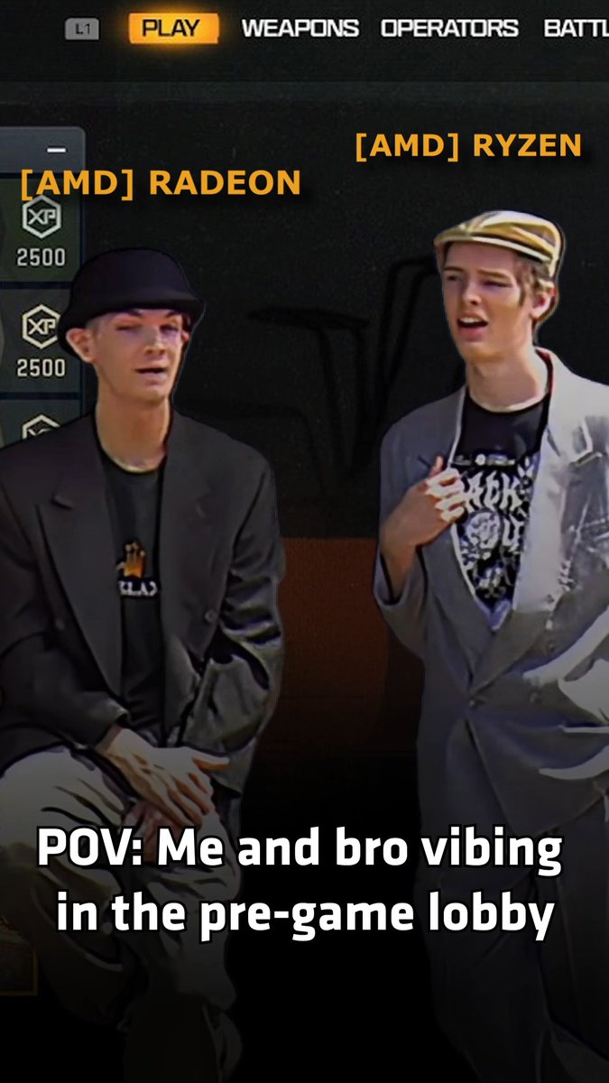 Maybe the real match was the pre-game lobbies we had along the way...