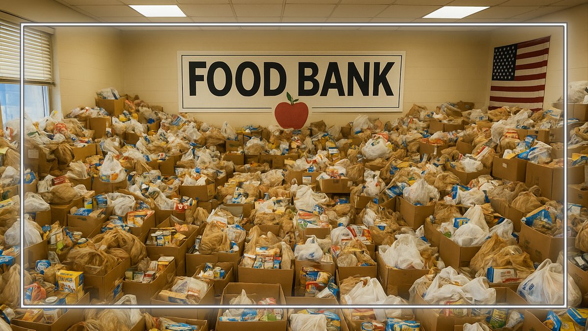 🚨President Trump Must Immediately Have An Emergency Address To The Nation, And Call On Americans Who Have The Means To Make MASSIVE Donations To Food Banks Across The Nation Ahead Of The Democrats Cutting Off EBT / SNAP Benefits To Stop The Deep State's Plan For Civil War!!!