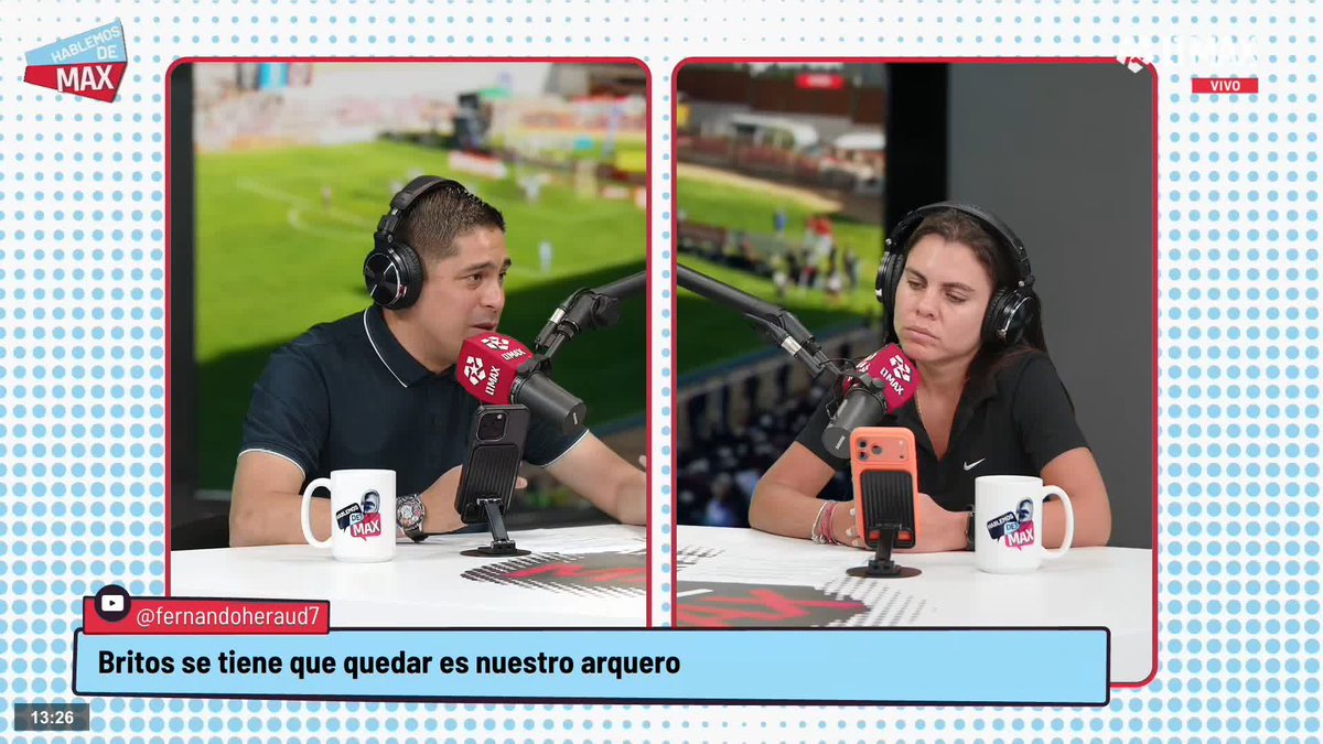 🎙️ Gustavo Peralta Coello: "LA U LE HA HECHO SABER A ROMERO QUE LO QUIERE DE VUELTA" "ROMERO QUIERE VENIR A LA U" Ingresa al programa 👉🏽 #HablemosDeMAX 📺 Conoce cómo ver L1MAX en vivo 👉