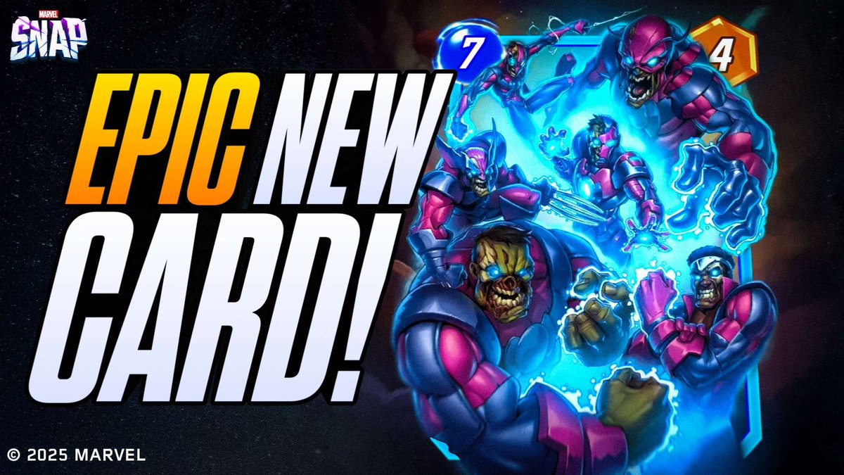 🧟‍♂️ One zombie was bad enough… Now imagine six of them. Zombie Galacti infects your deck and Alex Coccia will help it spread. Now available in Marvel Snap!