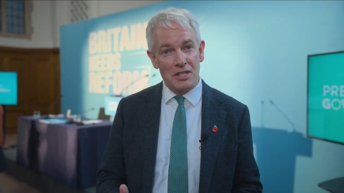 Danny Kruger leads Reform’s department of preparing for government. See what he has to say about our announcements earlier today. 👇