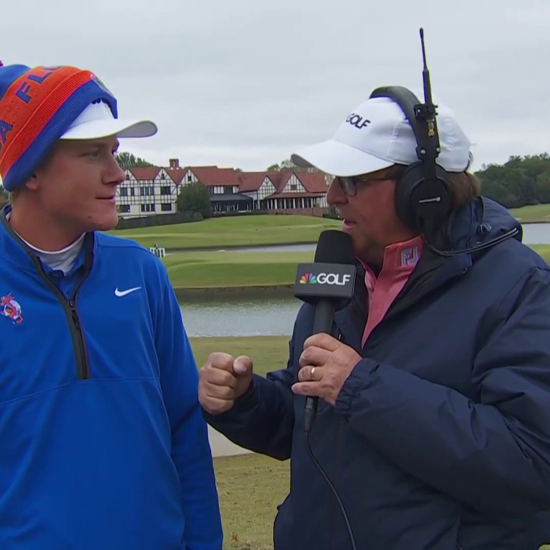 That Poulter match-play DNA. 🧬😤 Luke Poulter rolls 6-and-4 at East Lake for Gators Golf's first semifinal point.