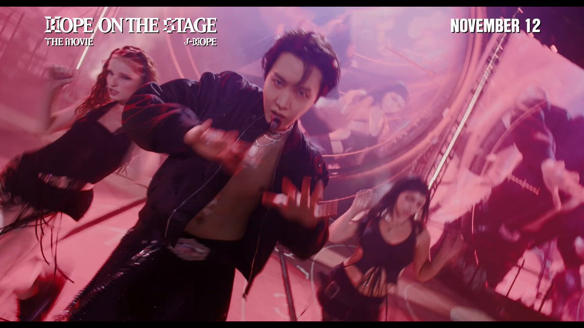 "I'm your hope, you're my hope, I'm j-hope!" j-hope Tour 'HOPE ON THE STAGE' THE MOVIE comes to IMAX November 12. Get your tickets now