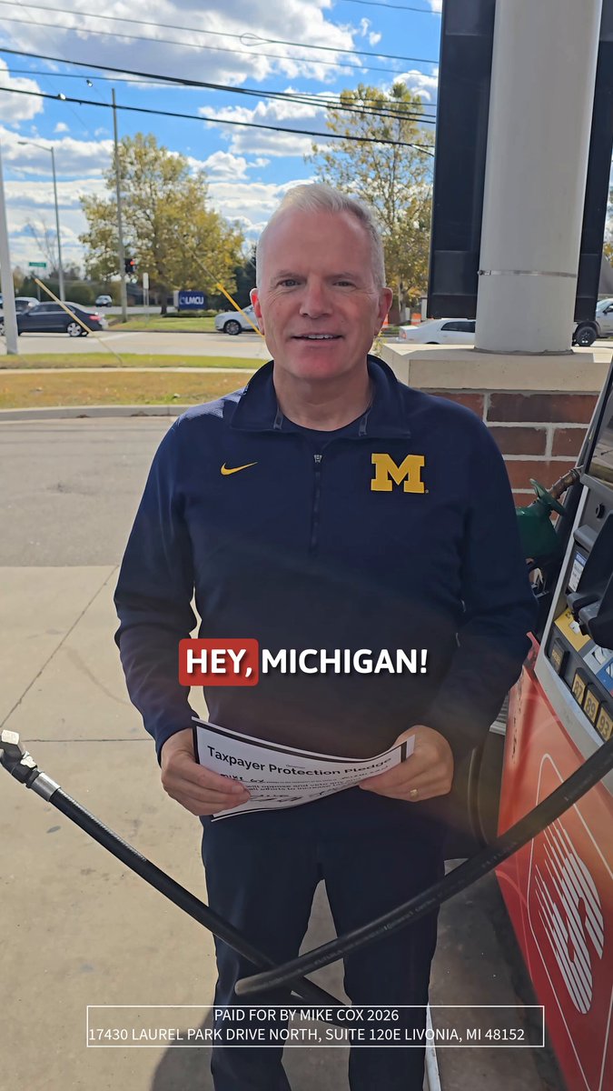 If you can’t attend the upcoming Republican Gubernatorial debates, here’s my message in a nutshell ⬇️ Michigan is overtaxed. I am the only candidate who has signed the ATR pledge not to raise ANY taxes. And I am the candidate running to ELIMINATE the tax on work. When we cut taxes, we’ll bring prosperity, jobs, and people back to Michigan and Make Michigan Great Again! 🇺🇸
