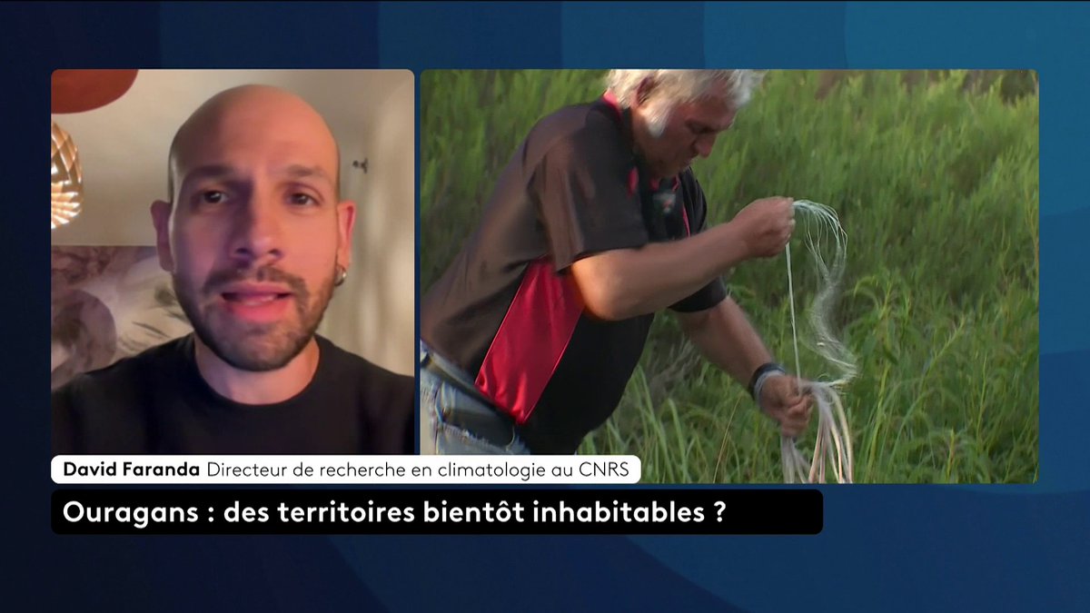 🗣️ Ouragan Melissa : "[Le changement climatique], c'est un enjeu de santé publique majeur", selon Davide Faranda. Le directeur de recherche en climatologie au CNRS alerte sur les conséquences des catastrophes naturelles. Loïc de La Mornais #SurLeTerrain #Canal16