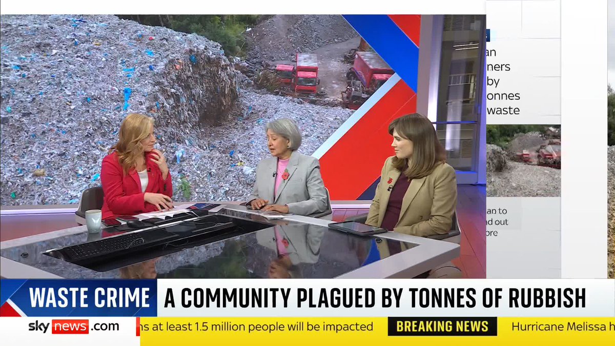 A community in Wigan has been plagued by illegal dumping - a crime that is costing the economy billions. Baroness Sheehan, Chair of the Environment and Climate Change Committee, says no one is taking responsibility and no one is holding these criminals to account