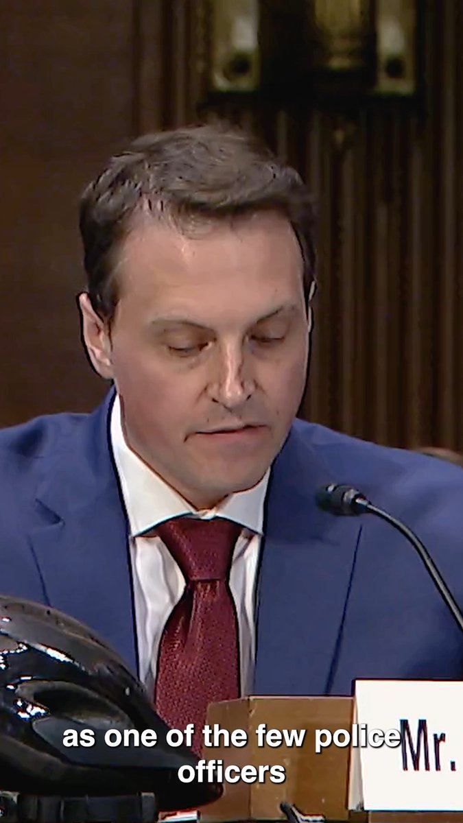 Officer Daniel Hodges, who defended the Capitol on January 6: Every single member of the majority on this subcommittee has either contributed to one of the most infamous examples of conservative political violence of our age, or the protection of its perpetrators.