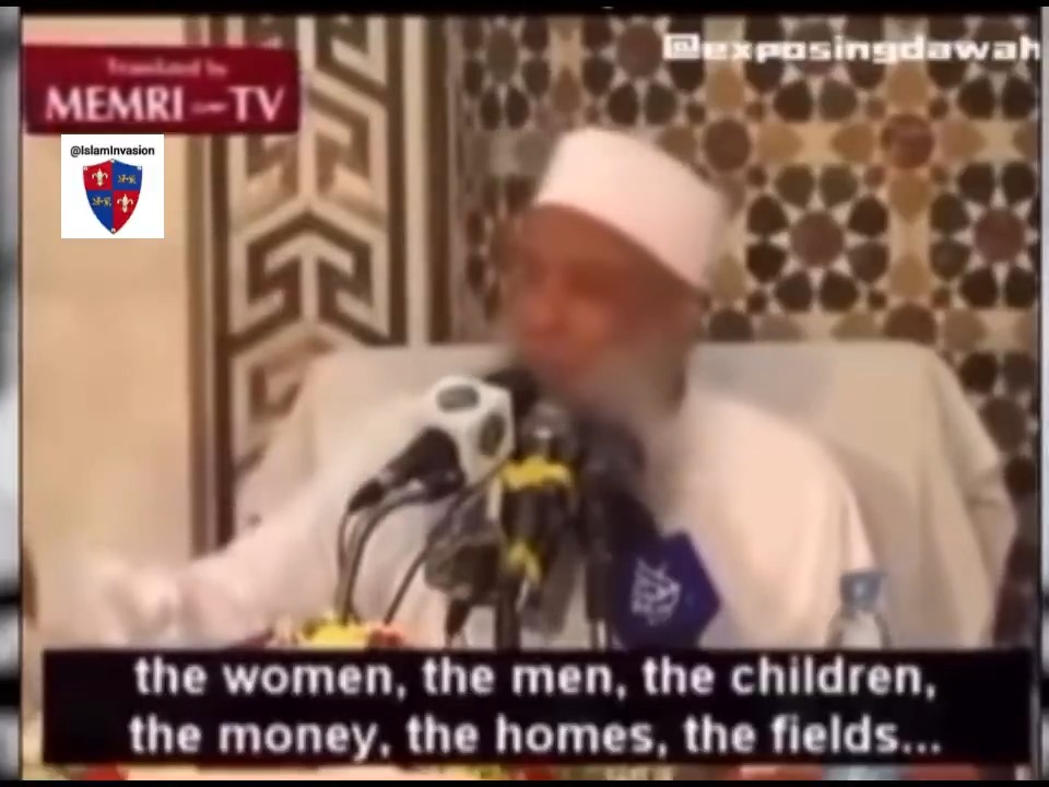 Once they win, here’s what they plan to do with us: 💣Impose Sharia law. 💣We are all prisoners of war 💣Seize all our belongings 💣We're sold on their slave market! 💣Those who participated in the Jihad get share in the ‘booty’! They’re going for their plan!