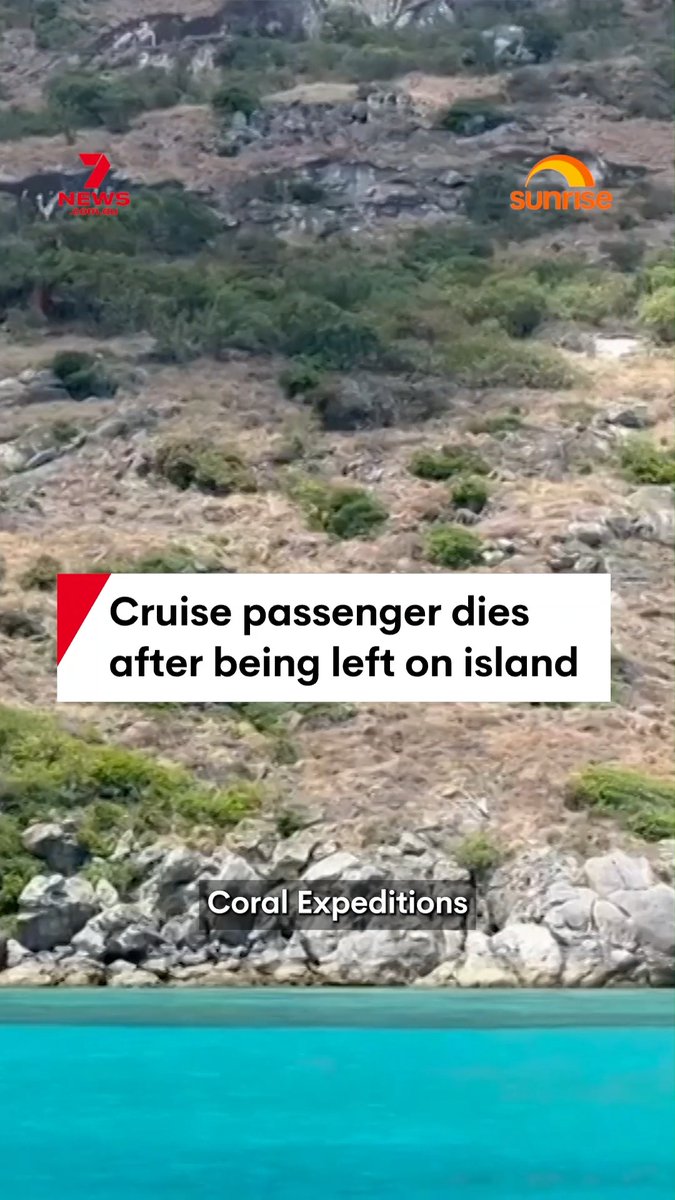 An 81-year-old woman has died on Lizard Island in far north Queensland after the cruise ship she was travelling on left without her. #cruise #stranded #desertisland #lizardisland #fnq