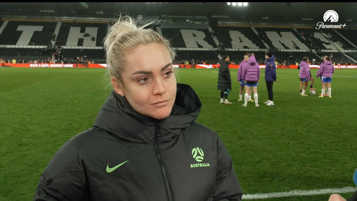 Ellie Carpenter gives her post-match analysis and looks ahead to the #WAC2026. 🎥: Paramount+ Australia #Matildas #ENGvAUS