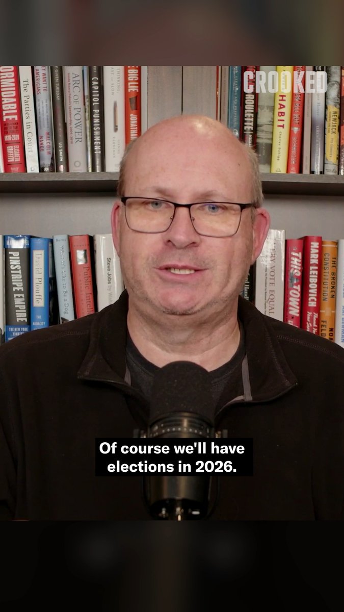 "I suspect 2026['s elections] will look less fair and free than they were in 2024, and perhaps more fair and free than they will in 2028." –Marc Elias, Founder of Democracy Docket.