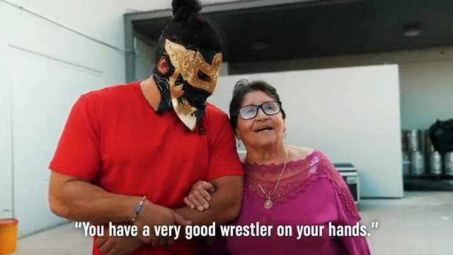 Last week in San Antonio, AEW World Tag Team Champion &amp; ROH World Champion @BandidoWrestler invited his abuela to watch him wrestle for the first time! ❤️