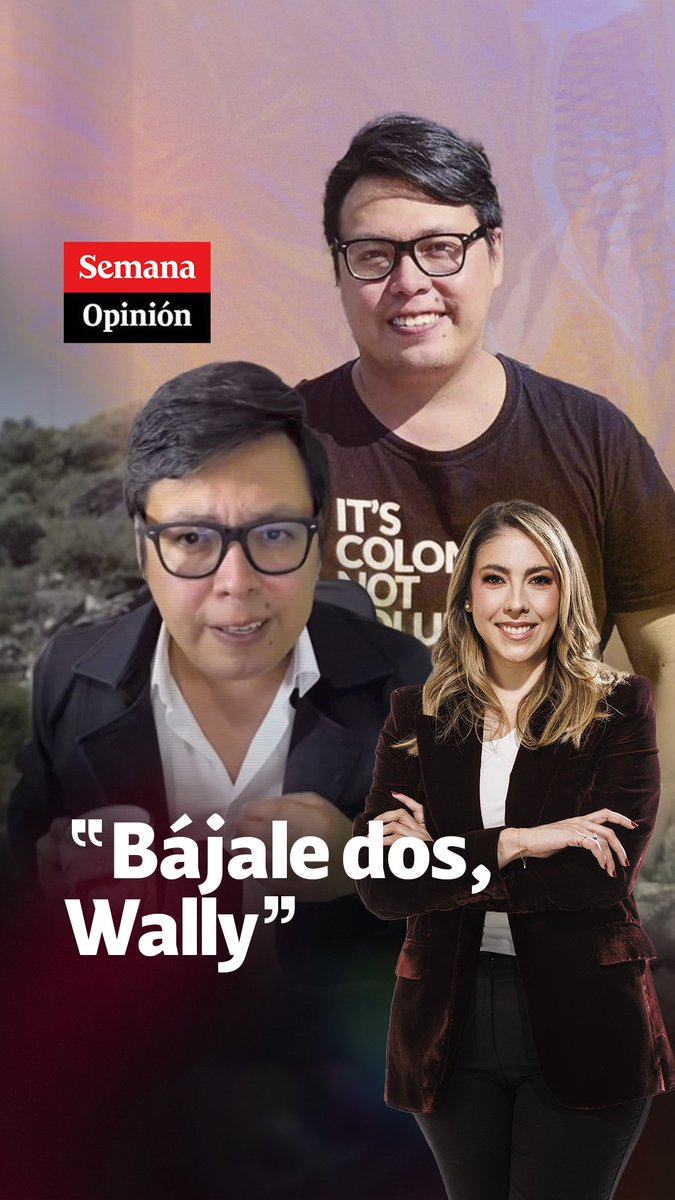 “Wally, el influencer del Pacto Histórico, no solo arrasó en votos, también en insultos. Ni es congresista y ya muestra el tono que tendrá si llega al poder, puras groserías y nada de argumentos”: Juanita Gómez opina.