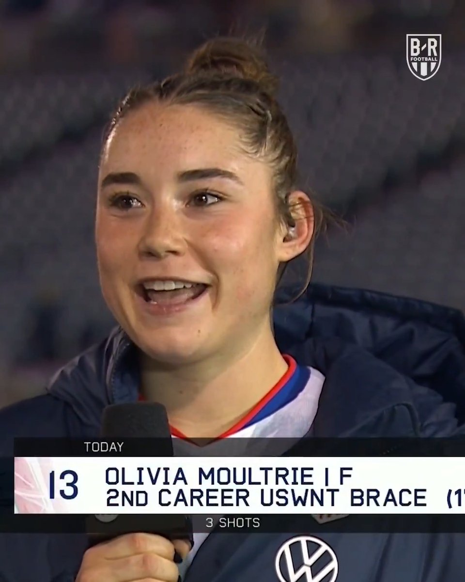 Olivia Moultrie shined with two goals in the USWNT’s second match vs. Portugal. The 20-year-old midfielder looks to build on that momentum in their next match vs. New Zealand 💪