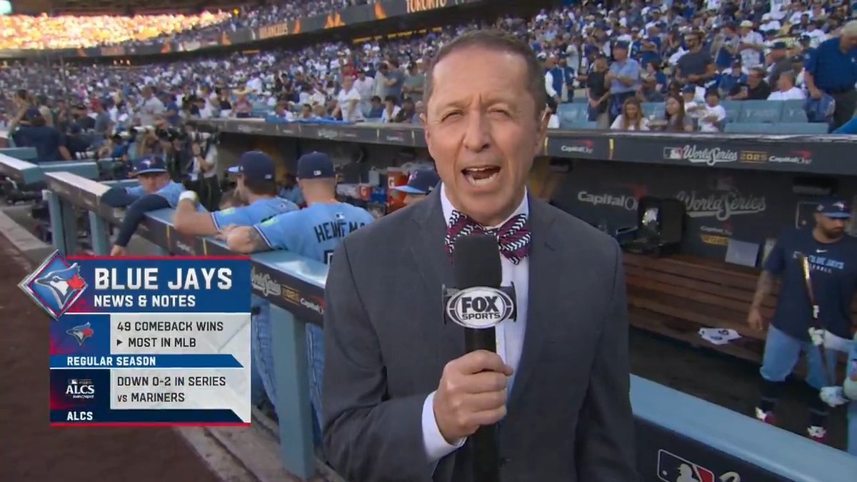 “They lead the Majors in comeback victories, they rallied in the ALCS after losing the first two games at home” Ken Rosenthal has more on the Blue Jays latest challenge this season
