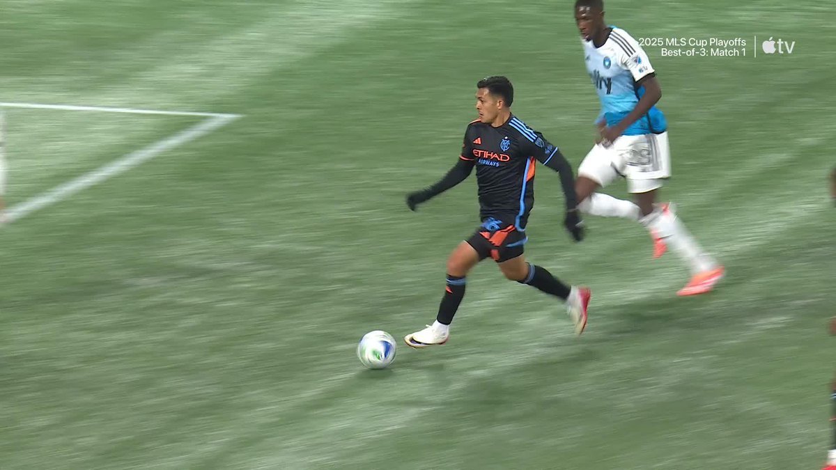 Alonso Martínez's solo goal gives NYCFC the 1-0 win over Charlotte FC 💫 They're first team to win on the road in this year's MLS Cup Playoffs. (via Major League Soccer)