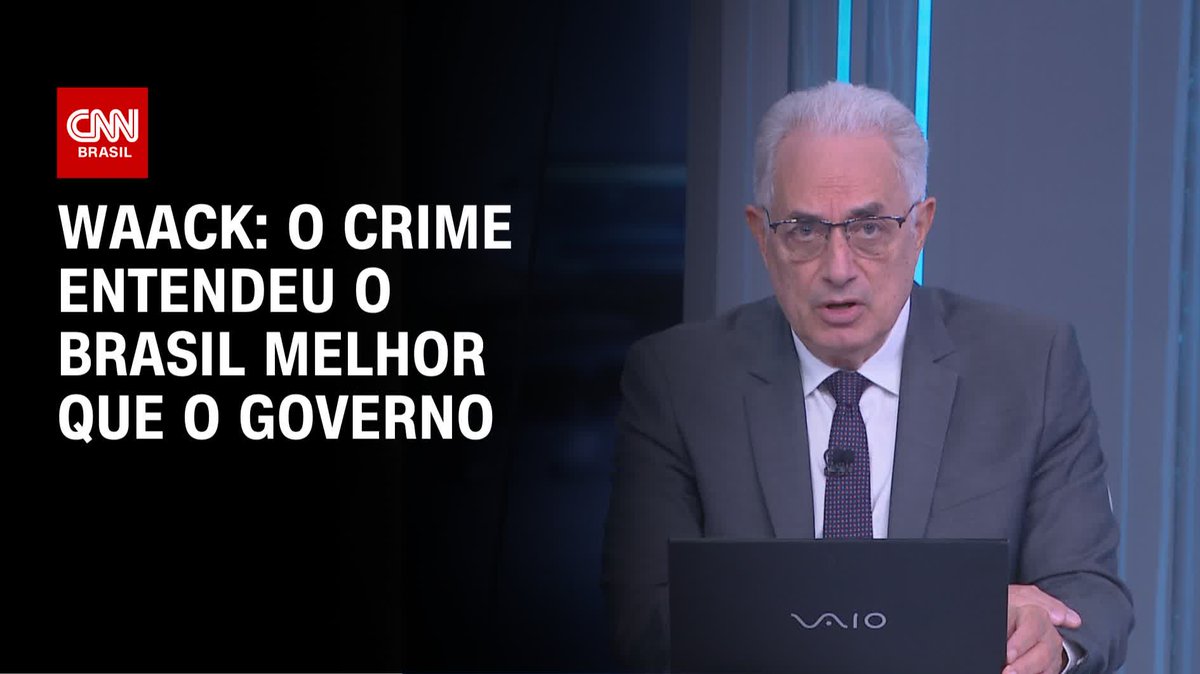 Waack: O crime entendeu o Brasil melhor que o governo; assista #WW