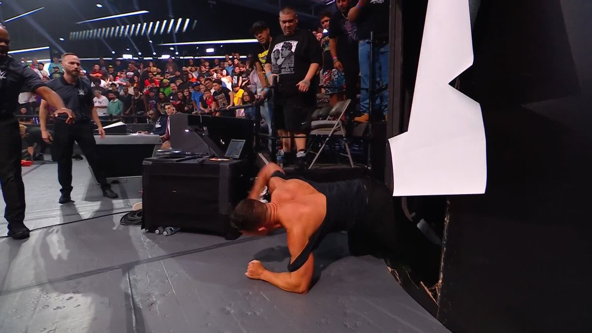 RICKY SAINTS VS. TRICK WILLIAMS. LAST MAN STANDING. FOR THE NXT CHAMPIONSHIP.