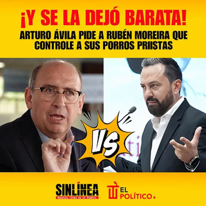 ¡Ya dejen la patanería... ! 👏 El diputado #ArturoÁvila (Arturo Ávila.) se lo dijo con todas sus letras: Controlen a sus porros priistas. 🔴El nivel de política que están dando es francamente deplorable. ¡Bien dicho! 👏