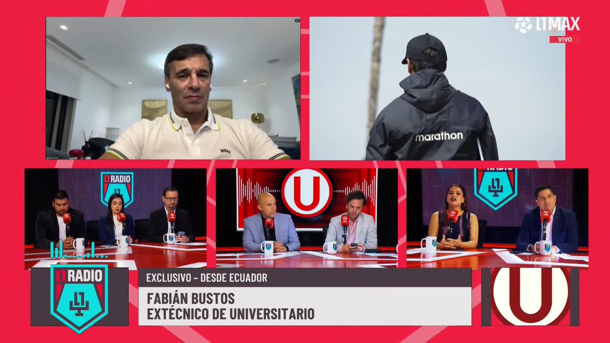✅ EN VIVO Fabián Bustos, director técnico "Creo que fue un error, el mundo del fútbol de Perú estaba complicado, se me sanciona muy rápido y llegó la oferta de un club y me dejé llevar por esa situación" #L1Radio 📺 Conoce cómo ver L1MAX en vivo 👉
