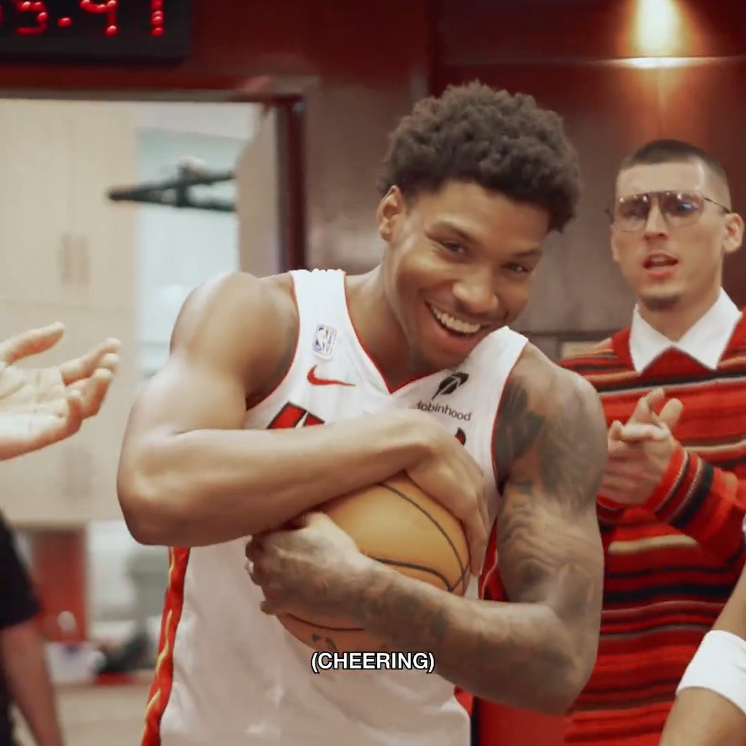 First career bucket handed right back to him. Congrats on the Game Ball, Myron! Unlocked // Robinhood