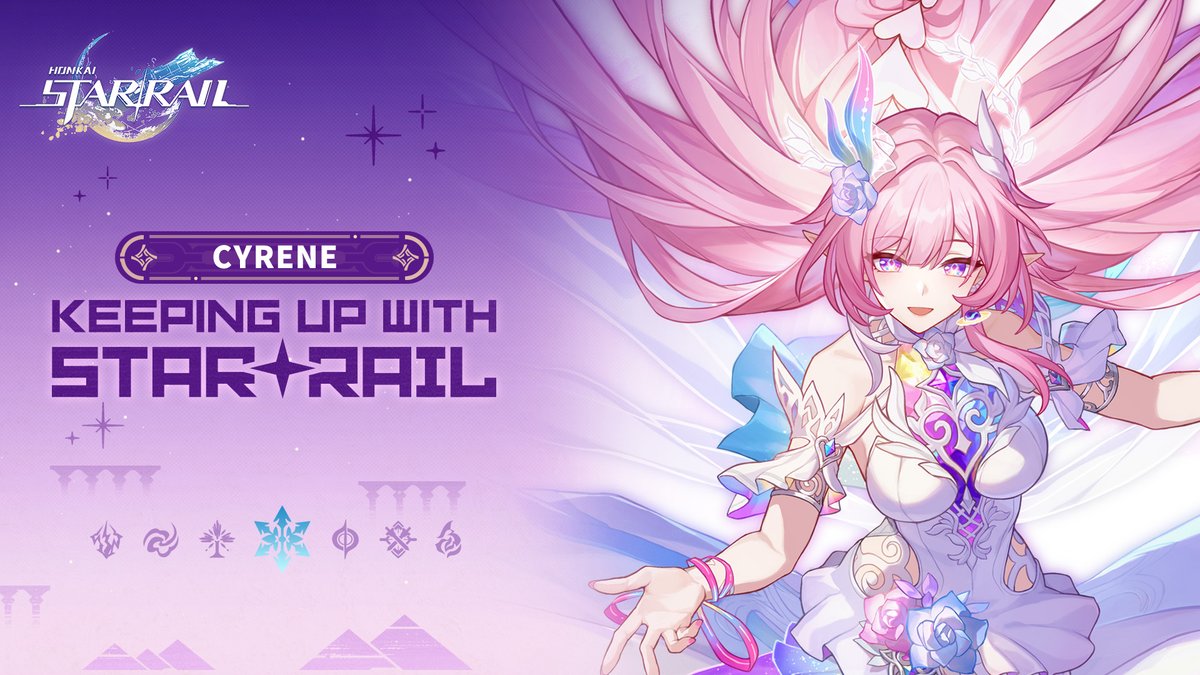 Keeping Up With Star Rail — "Cyrene: A Blank Verse for the Future" | Honkai: Star Rail Watch Now: Don't fear the desolate void, don't be unnerved in the wilderness. Don't worry about the passage of time, as we venture into the unknown vastness. For the story you tell is both fleeting and eternal. Because that "blank" page is called the "future." Goodbye, and then, nice to meet you. Stay tuned for Interastral Peace Entertainment's special program Keeping Up With Star Rail — "Cyrene: A Blank Verse for the Future" English Voice: Owlbert — Bill Butts Carmella — Ryan Bartley Mem — Aiden Dawn The Herta — PJ Mattson Screwllum — Steven Kelly #HonkaiStarRail #StarRail #Cyrene