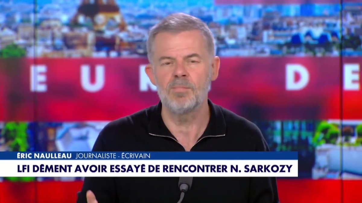 Des députés LFI cherchent à rencontrer Sarkozy : "Quel tas d'ordure il faut avoir dans la tête pour se livrer à ce genre de provocation" déclare Eric Naulleau #HDPros Pascal Praud #Europe1