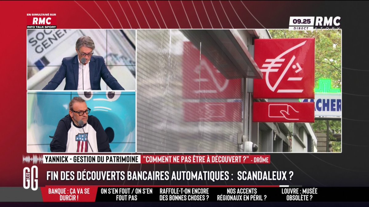 📞 Yannick, gestion de patrimoine : "Y en a marre de l'Europe. On fait des Français de mauvais gestionnaires. Sauf qu'il y a tellement de frais, de taxes : les mutuelles qui augmentent de 10%, les assurances qui augmentent de 8%, l'énergie de 4,5%." #GGRMC