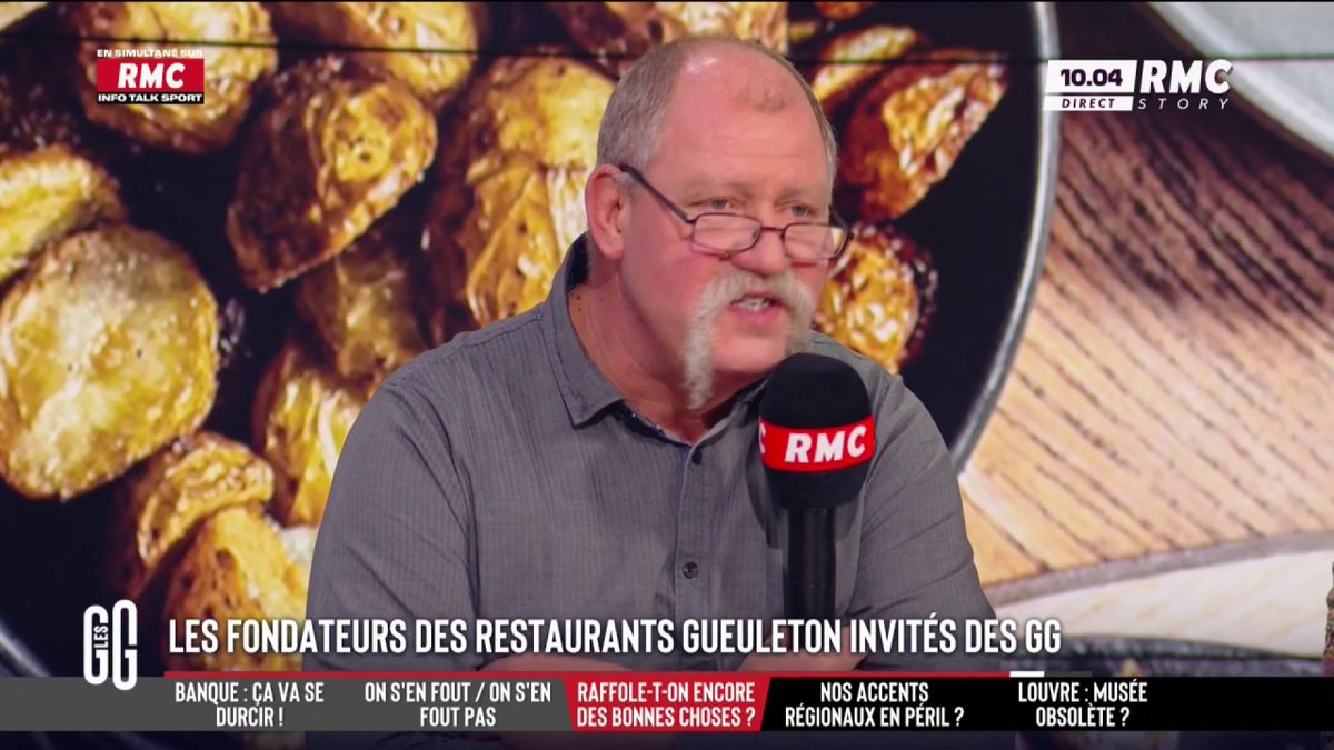 🍖 Les fondateurs des restaurants Gueuleton invités des GG ! 🗣️ Didier Giraud : "Depuis 17 ans je me tape tous les plus gros débiles et vegans de France dans les GG. Vous voir aujourd'hui, c'est ma revanche. Je peux être égérie si vous voulez ?" #GGRMC