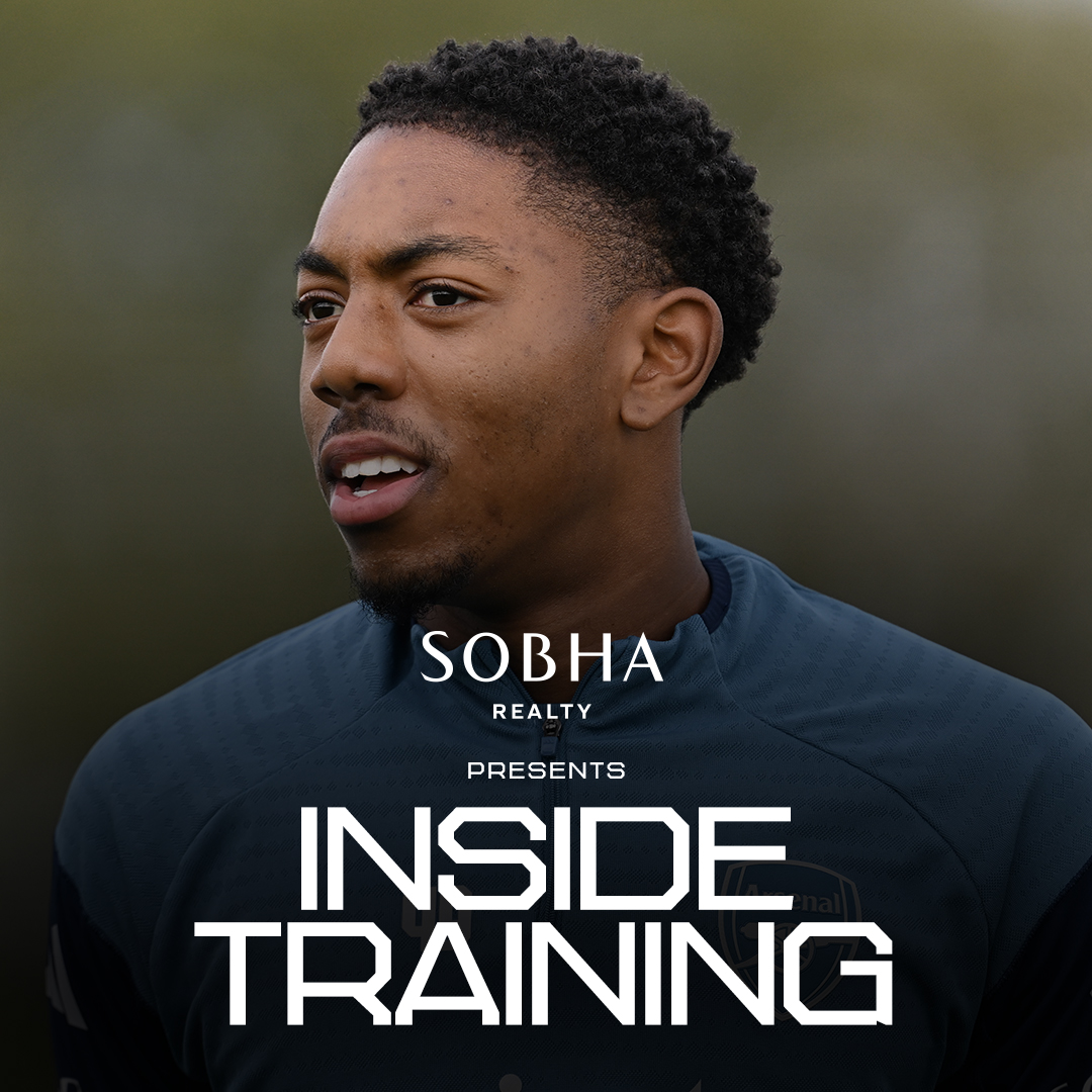 MLS cam 🔛 Head Inside Training at Sobha Realty Training Centre as our Gunners prepare for Carabao Cup action 👇