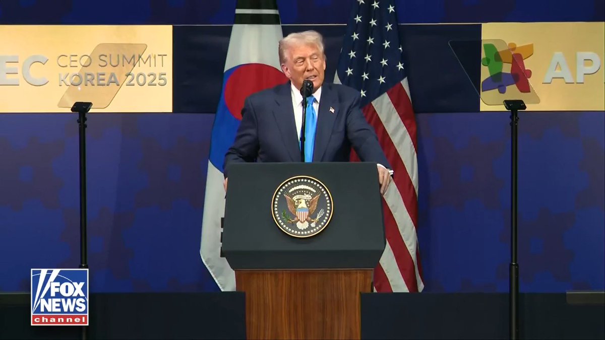 PRESIDENT TRUMP: "The United States is blessed with...the strongest economy, the strongest borders...the strongest military, the strongest friendships, and the strongest spirit of any nation on the face of the earth." "This is a golden age." "I knew we could do it, I didn't know we were going to do it this quickly."