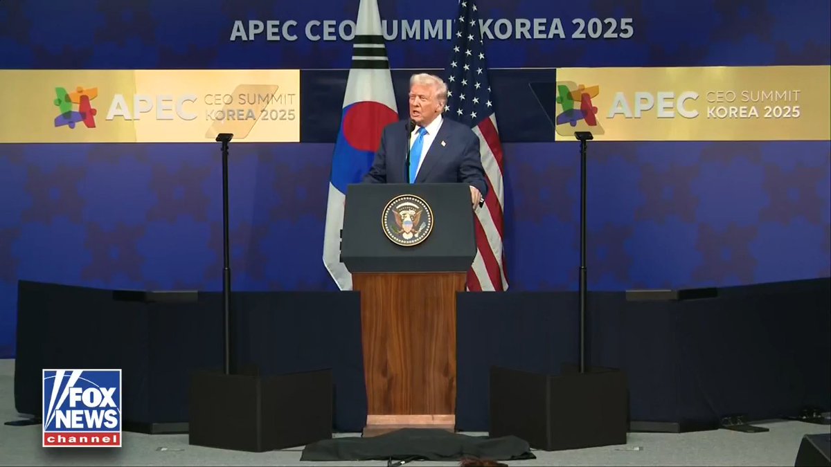 PRESIDENT TRUMP: "The Republic of Korea is a cherished American friend and a close ally. And as we can see in this beautiful city, it's truly one of the most remarkable nations anywhere on earth." "I want to congratulate you. Very few places like it. The entire world should be inspired by all that you have achieved."