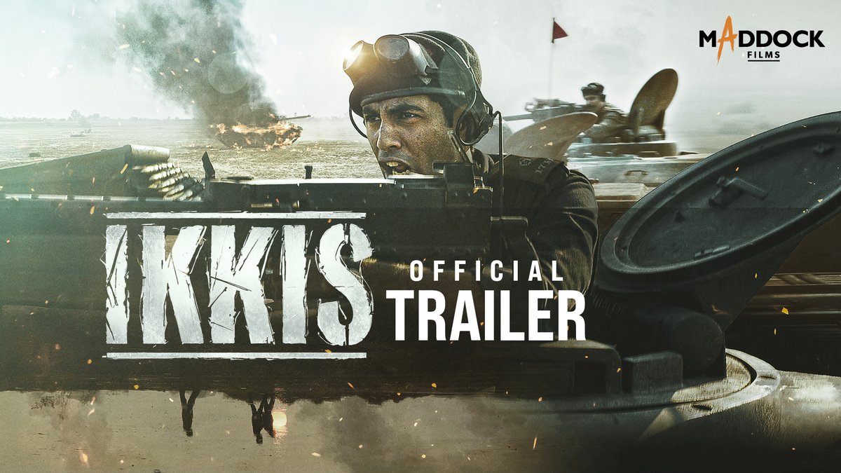 Woh Ikkis Ka Tha, Ikkis Ka Hi Rahega! Dinesh Vijan and Maddock Films present #Ikkis, an untold true story of India’s youngest Param Vir Chakra awardee - Second Lieutenant Arun Khetarpal directed by Sriram Raghavan. #IkkisTrailer Out Now! 🔗 - Share your #QissaAtIkkis because every legendary story starts young. In cinemas December 2025!
