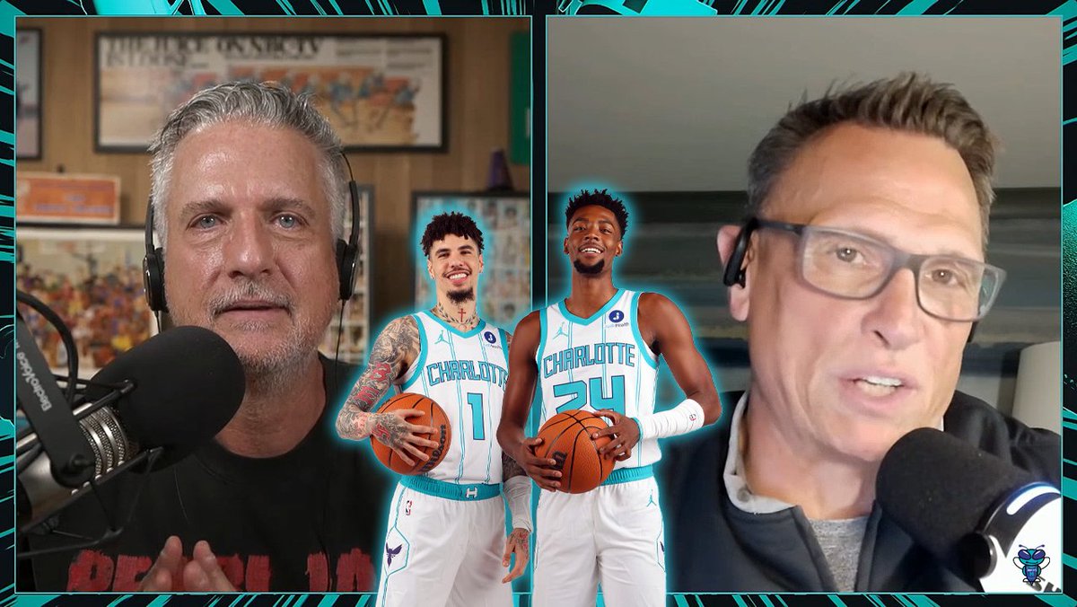 🎙️ Timothy Legler on the Bill Simmons Podcast: "It's funny you said that about Charlotte, because you and I didn't go over our answers... 'Who's your guilty pleasure team?' That's who I wrote down, too." "And the reason, more than anything else, I just think LaMelo Ball is incredibly entertaining. He's just fun to watch. You never quite know what he's about to do. And some nights that translates into incredible games, incredible stat lines." "He makes some questionable decisions along the way, but one thing you're not gonna get cheated on is entertainment value. Like, I'm going to sit there for the next 2.5 hours and this is gonna be fun as hell."