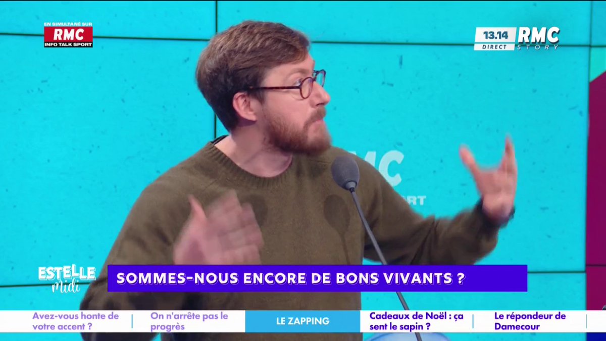 🎙️ Pierre Rondeau : "À quelle heure on va considérer que le côté festif c'est picoler, manger de la viande ?! Pourquoi être épicurien, c'est se péter le bide ! Regardez-nous on est la bonne France des villages, blanche, qui mange de la viande... Cette caricature !" #EstelleMidi