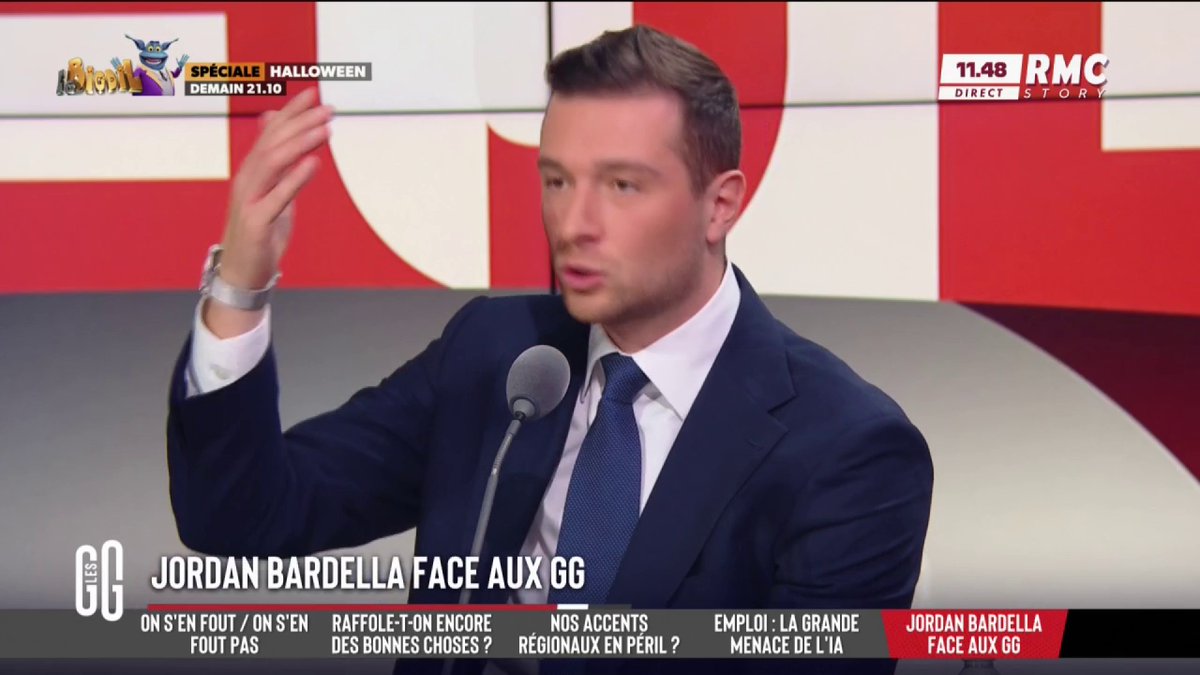 🤣 Jordan Bardella tunnelise un auditeur des GG. 📞 Kamal, chef d'entreprise, au 3216 : "Vous êtes démago : aucun patron de PME/TPE ne souhaite que les GAFAM soient taxés à 25 %. On veut juste que nos taxes baissent." #GGRMC