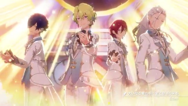 (15/15)【お知らせ】 10月31日〜 ESファン感謝祭イベント『感謝祭＊愛を語らうヴェリテ』開催予定🍎 『Eden』が歌う『大いなる愛の前に全ては巡り来る』のMVを先行公開します❗ イベント予告はXとアプリ内に掲載中！ #あんスタ