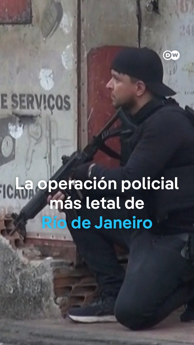 64 muertos en la mayor operación policial contra el Comando Vermelho en Río de Janeiro Unos 2.500 policías armados entraron en dos favelas al norte de la ciudad, donde hubo tiroteos, incendios y enfrentamientos con presuntos criminales. /pl