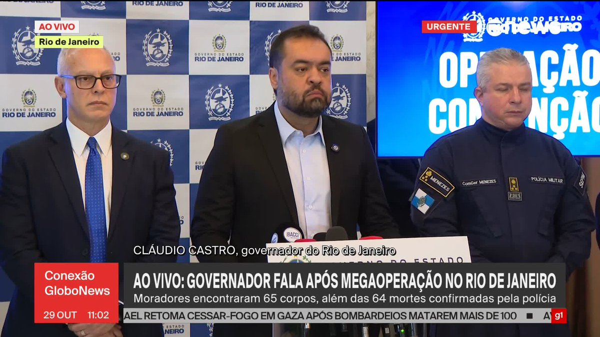 "Esperamos do governo federal um foco no Rio de Janeiro, um foco de integração, de trabalho junto, inclusive de financiamento", diz governador do RJ, Cláudio Castro. #ConexãoGloboNews ➡️ Assista à #GloboNews: