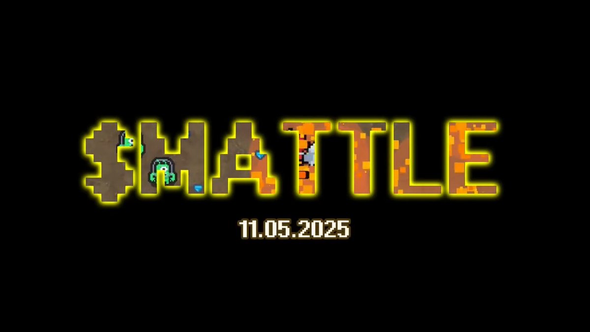 The wait is over – TGE is coming! $MATTLE is ready to launch. Save the date – 11.05.2025 The next chapter of MattleFun begins.