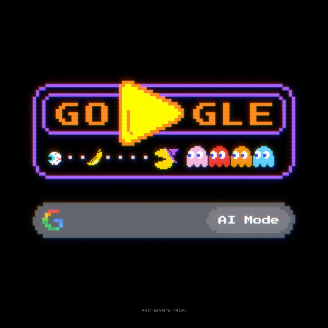 ハロウィンスペシャルのパックマンと一緒に「トリック・オア・トリート」できるゲームが Google のトップページから遊べるよ🎃👻 今日と明日限定で Google 検索だけで遊べる日本を代表するアーケードゲームにぜひ挑戦してみてくださいね👾