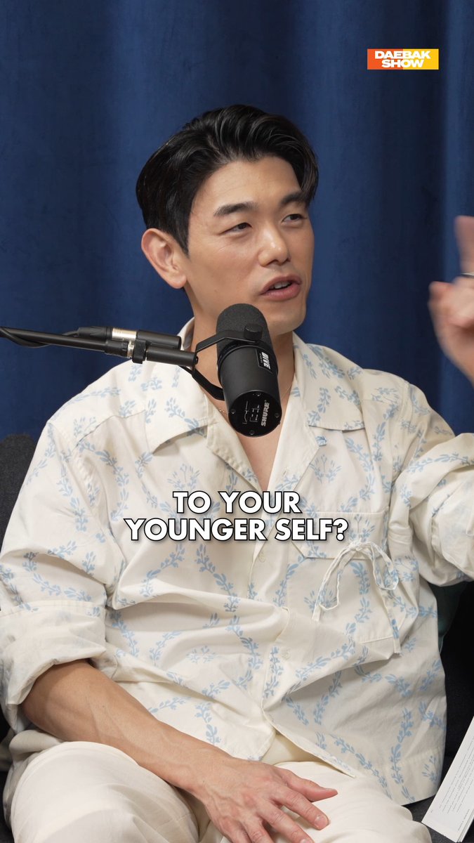 Mark Tuan's advice to his younger self❤️ #MarkTuan #EricNam #DaebakShow #DIVEStudios