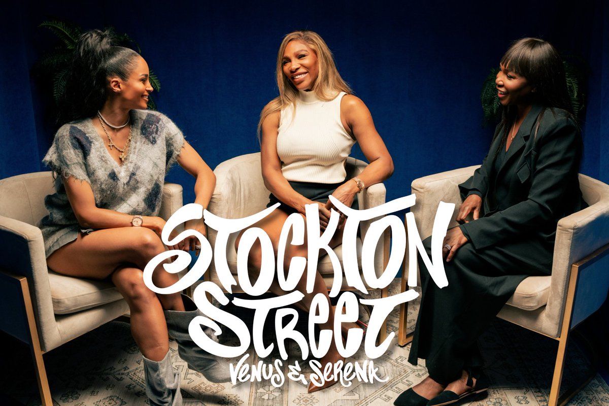 Excited to share that music legend and friend @Ciara joined Venus Williams and me backstage at her NYC concert on this episode of Stockton Street. We dive into trusting our instincts, balancing work, celebrating our unique journeys and so much more.