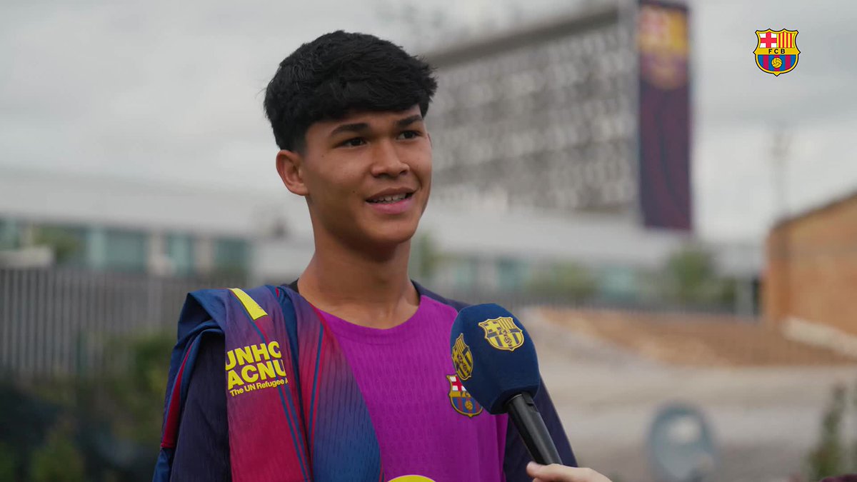 🎙️ Dro: ❝Sea en Champions, Liga o Copa, debutar con esta camiseta creo que siempre es algo muy especial❞.