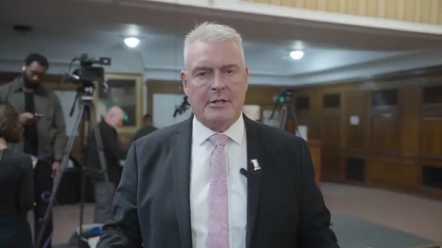 Lee Anderson: "The British people are behind us all the way."