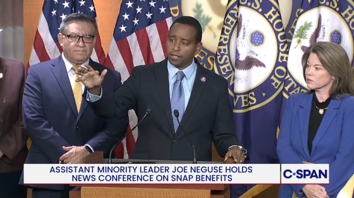 Rep. Neguse: It is outrageous. The Trump administration can come up with $40 billion to bailout Argentina, and refuses to spend the money Congress has appropriated to feed hungry families in America