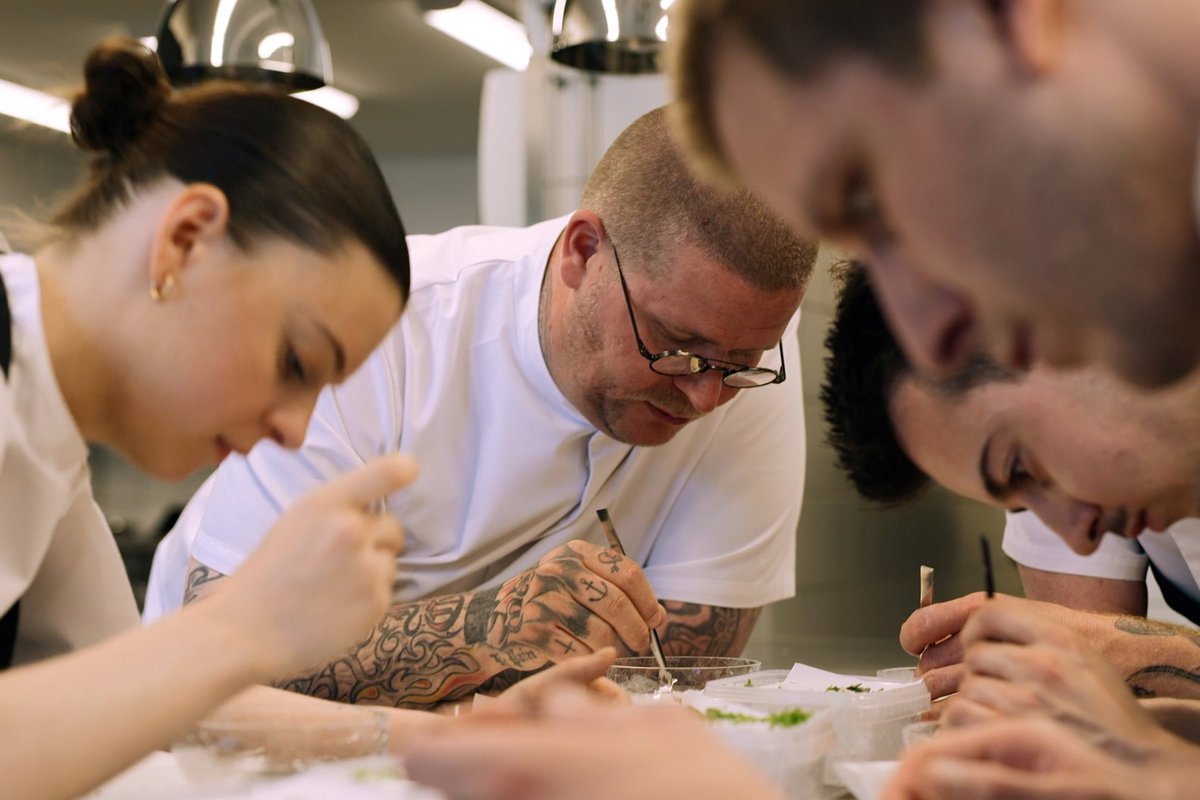 Proof that second chances can be found in the kitchen. #KnifeEdge: Chasing Michelin Stars is now streaming.