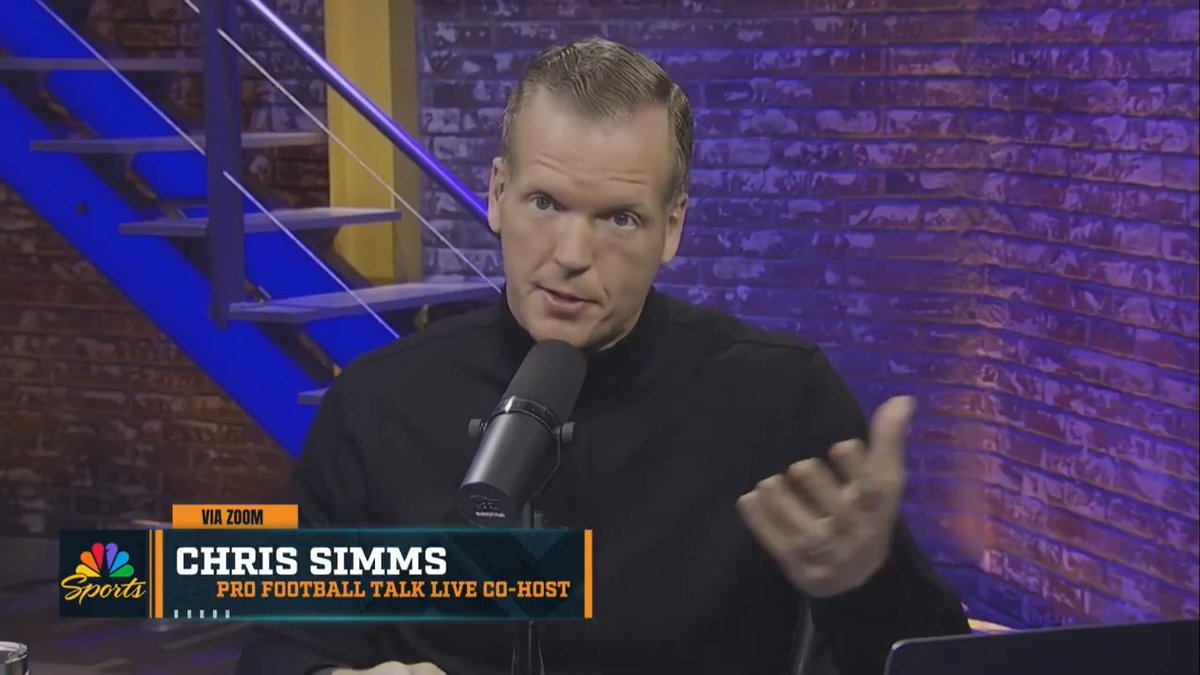 "I don't need to see anything, they (the Colts) are the best team in the AFC." 👀 – Chris Simms has high praise for the #Colts